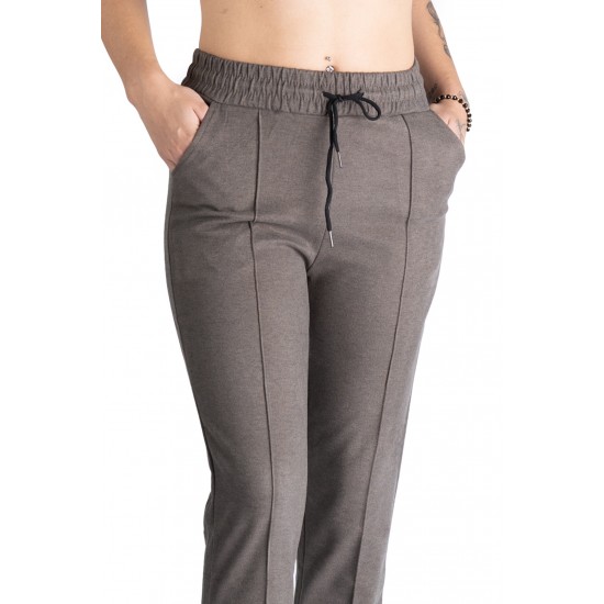 Pantaloni Dama Masura Mare Gri Eva Pantaloni Dama Masura Mare Gri Eva